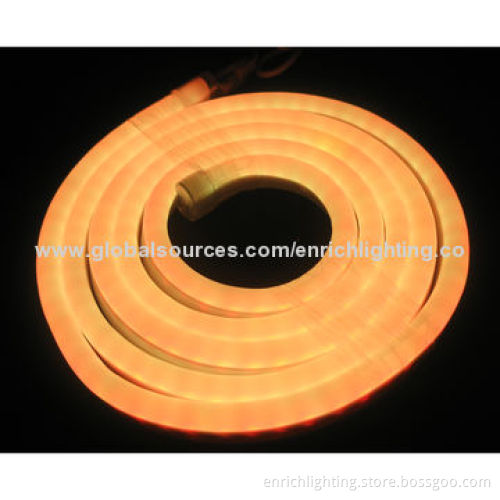 24V DC LED Neon Flex Lights, Color Changing, Sized 16 x 28mm, 14.4W/m Power, 5050 SMD-70-piece, IP65New